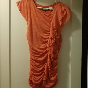 Absolutely adorable miss me ruffled shirt.